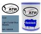 Preview: Ford, Light Crystal Blue Metallic, MA / M6328: 500ml Lackdose, von ATW Autoteile West.